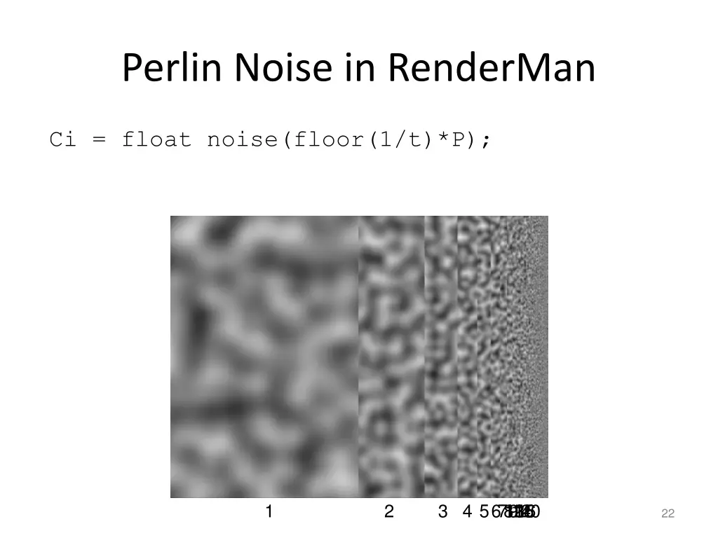 perlin noise in renderman