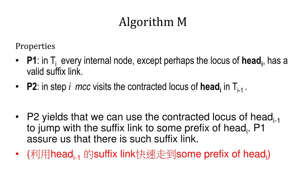 algorithm m 5
