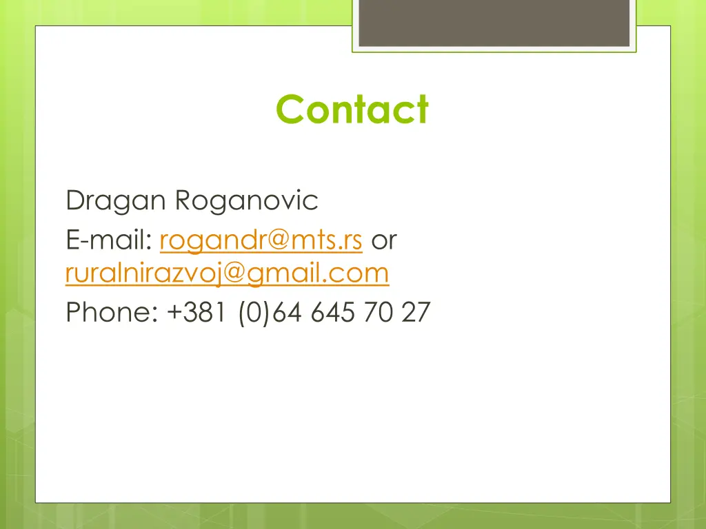 contact