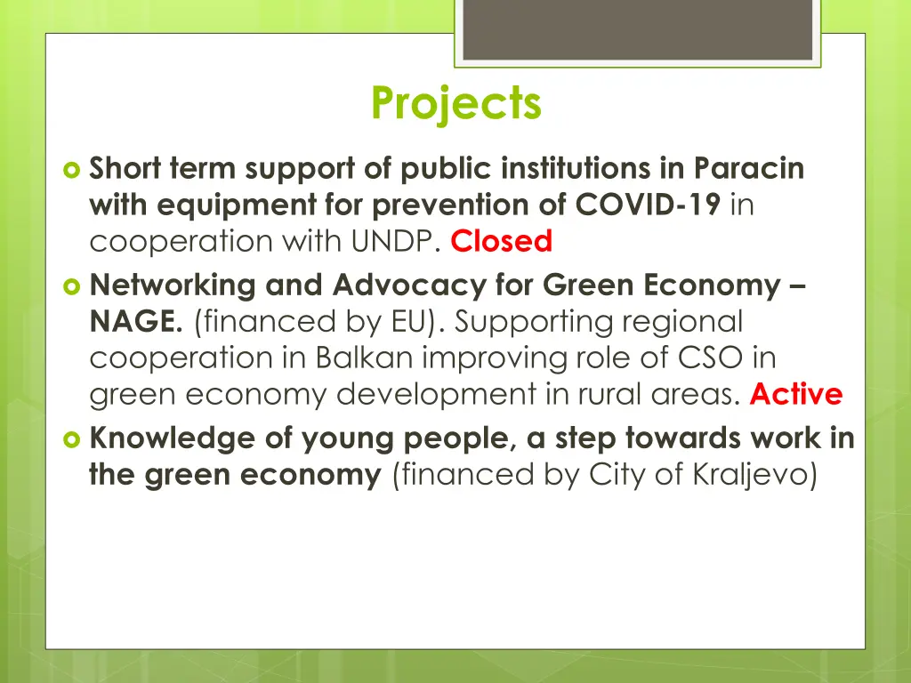 projects 1
