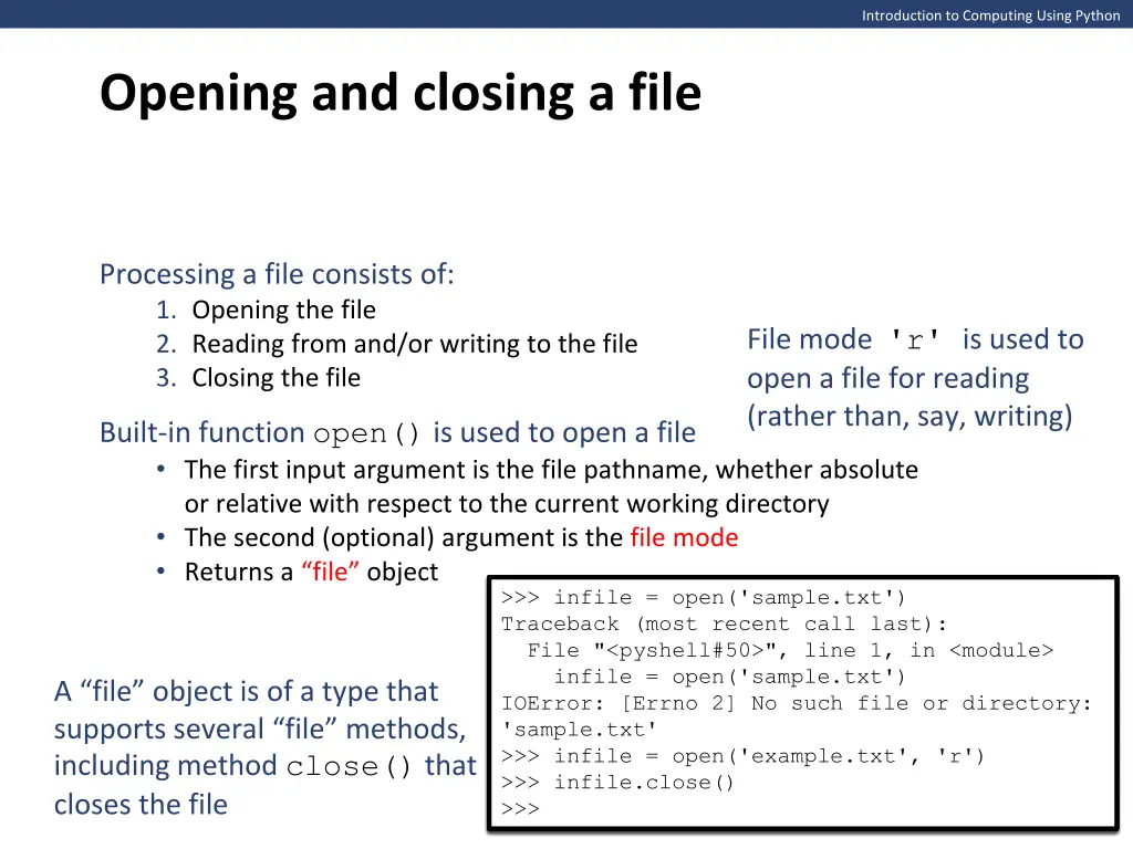 introduction to computing using python 2