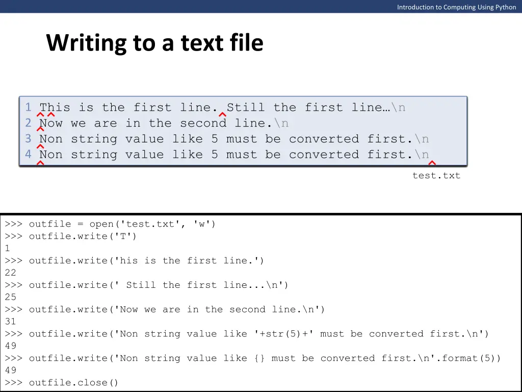 introduction to computing using python 7