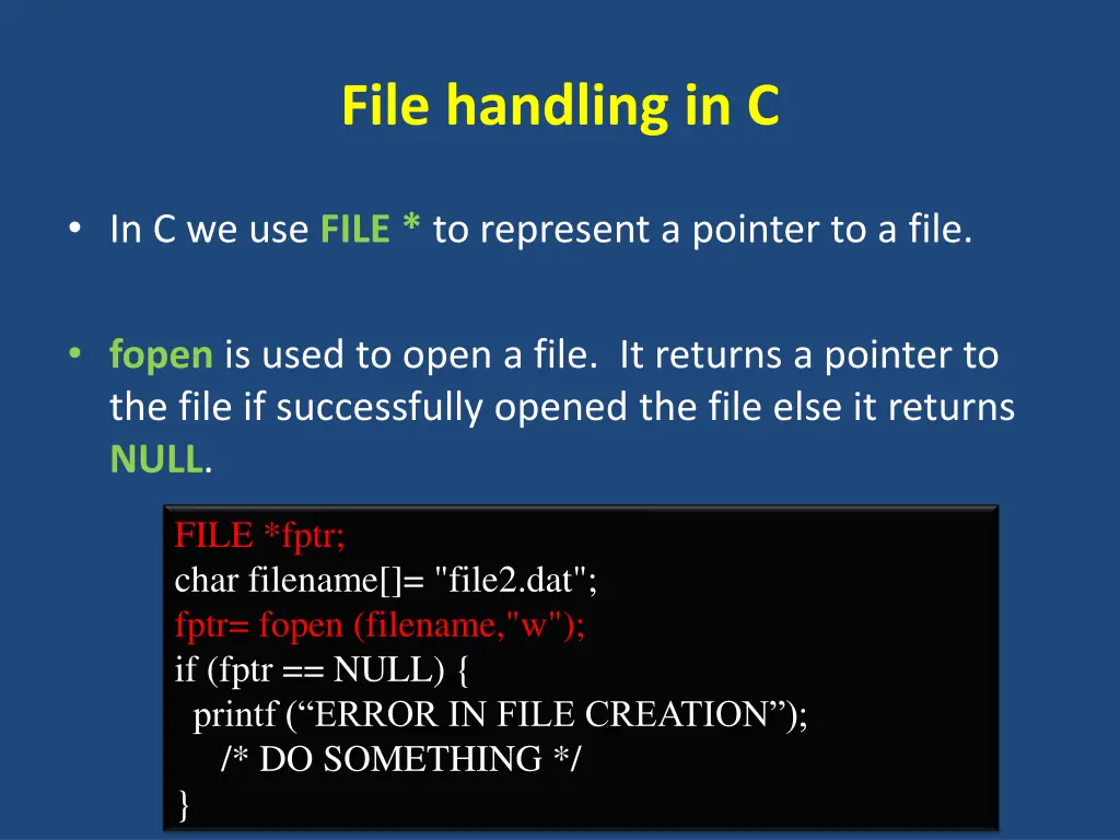 file handling in c 1