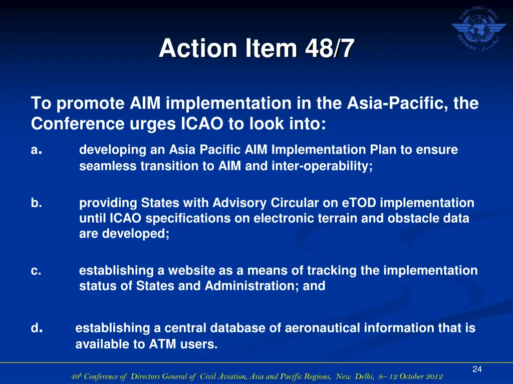 action item 48 7