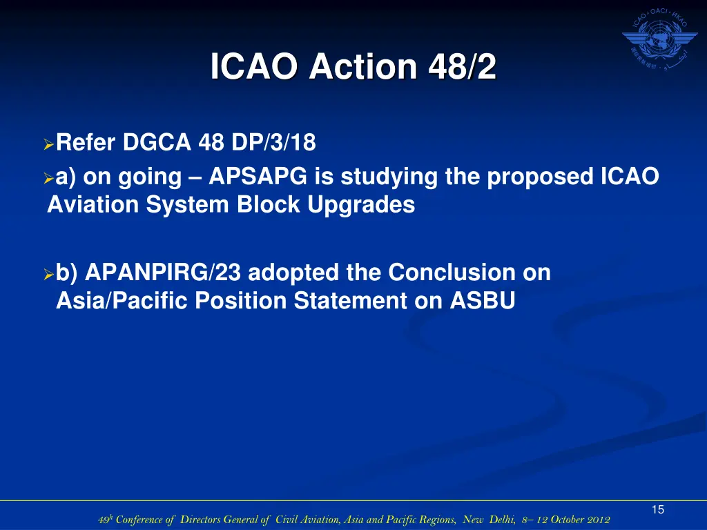 icao action 48 2