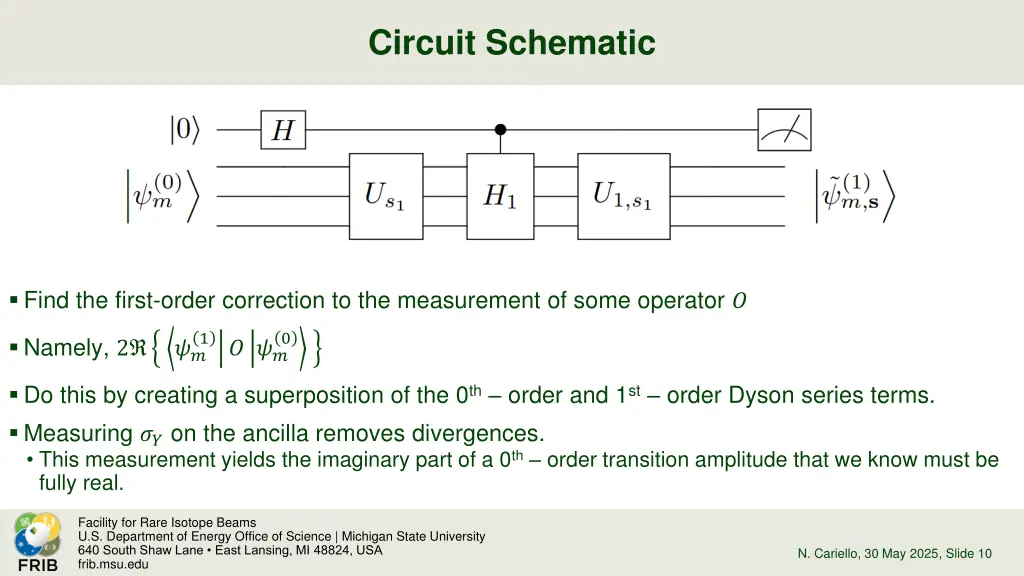 circuit schematic