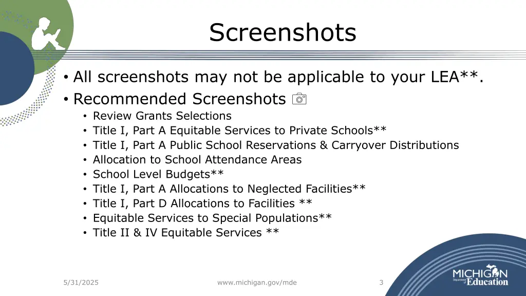 screenshots