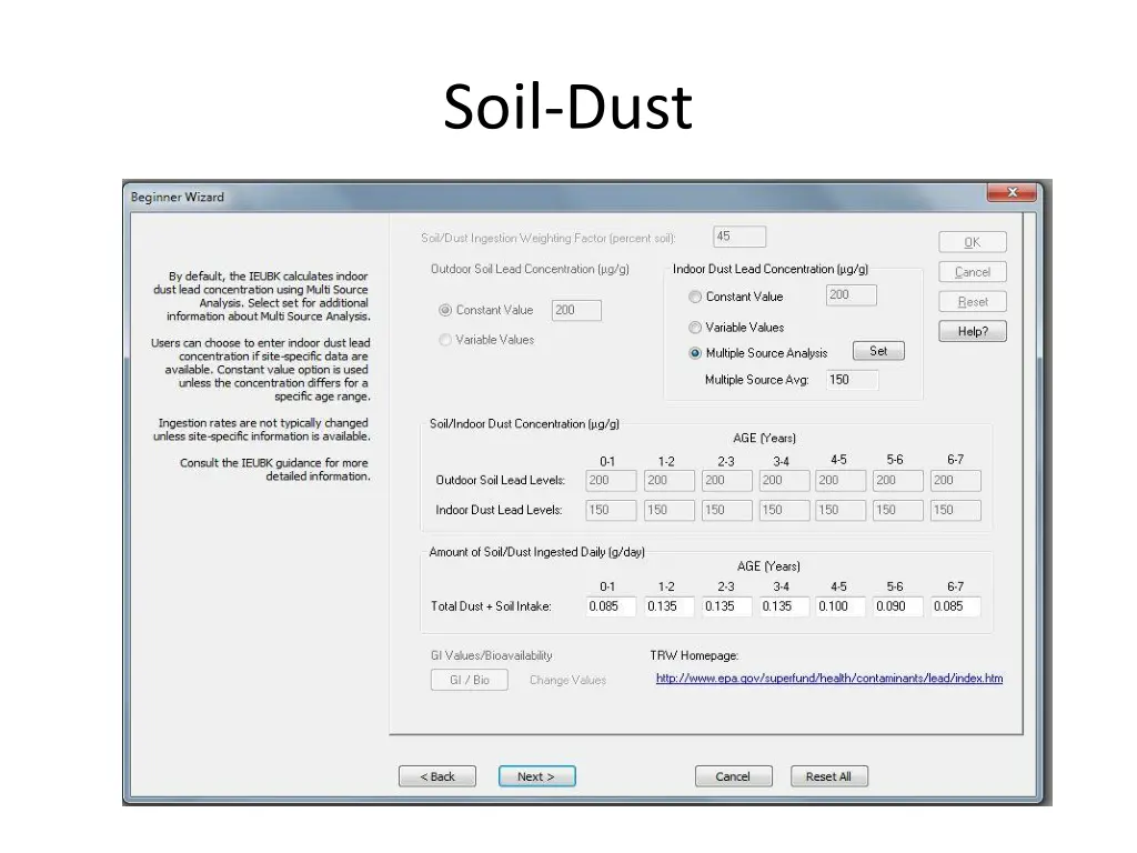 soil dust