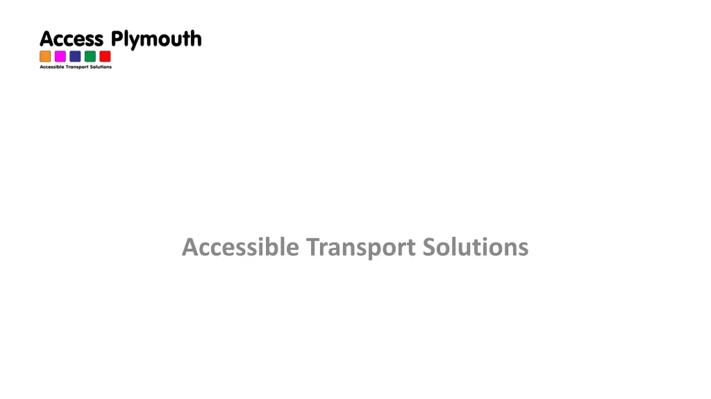 accessible transport solutions