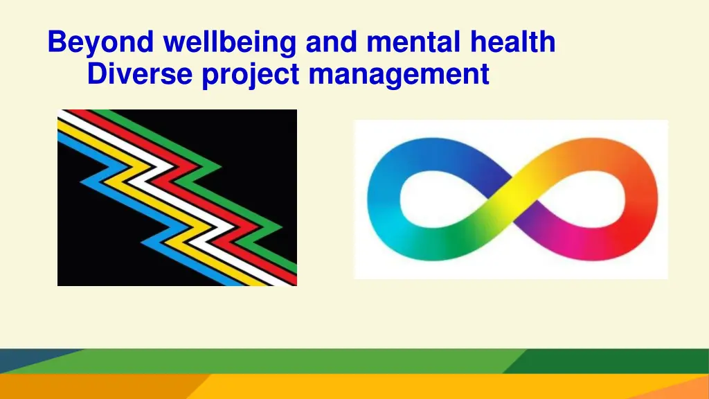 beyond wellbeing and mental health diverse