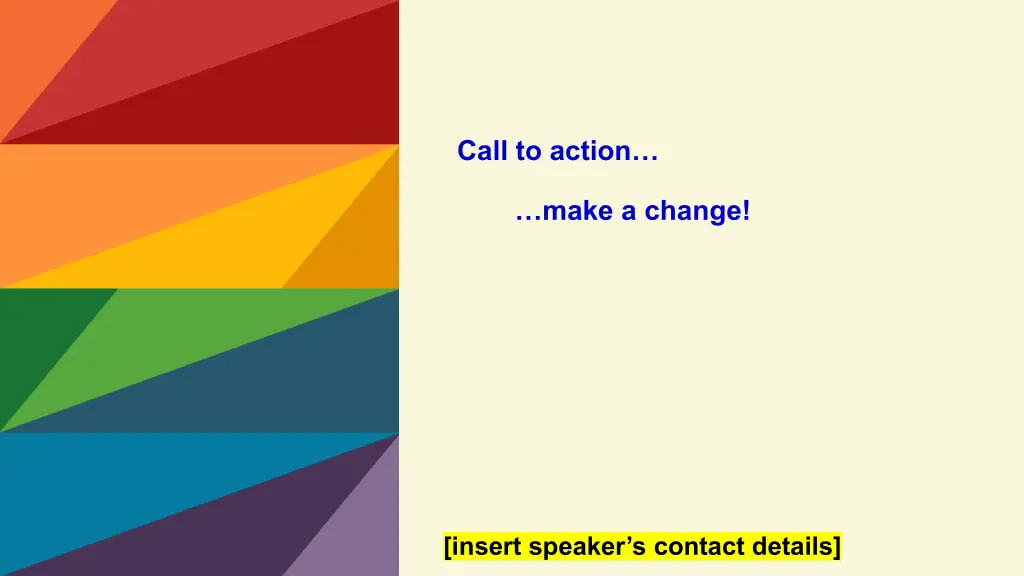 call to action