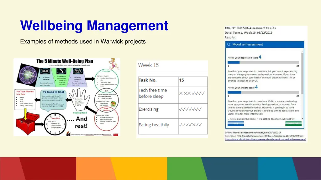 wellbeing management