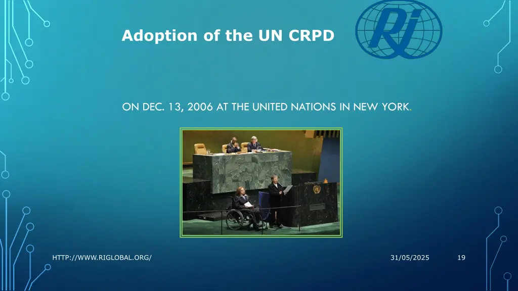 adoption of the un crpd