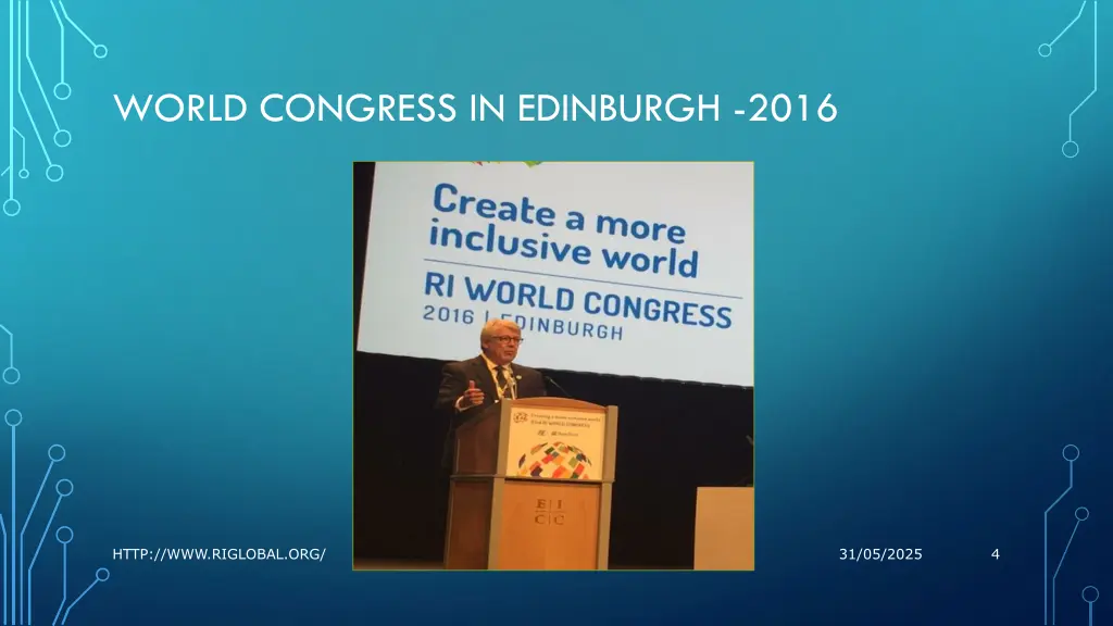 world congress in edinburgh 2016