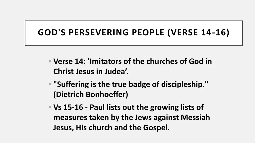 god s persevering people verse 14 16