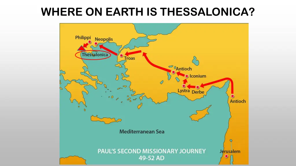 where on earth is thessalonica