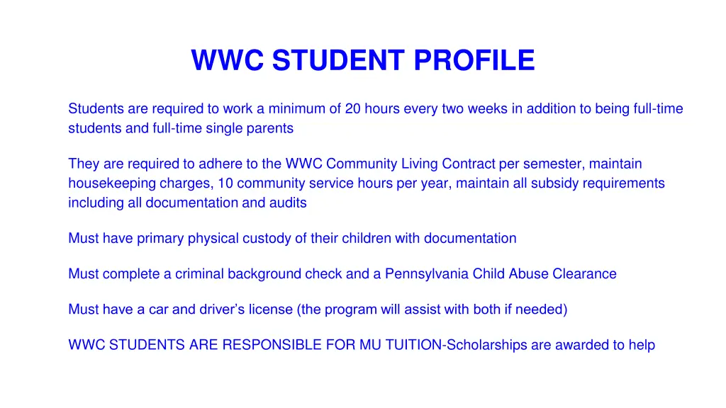wwc student profile 1