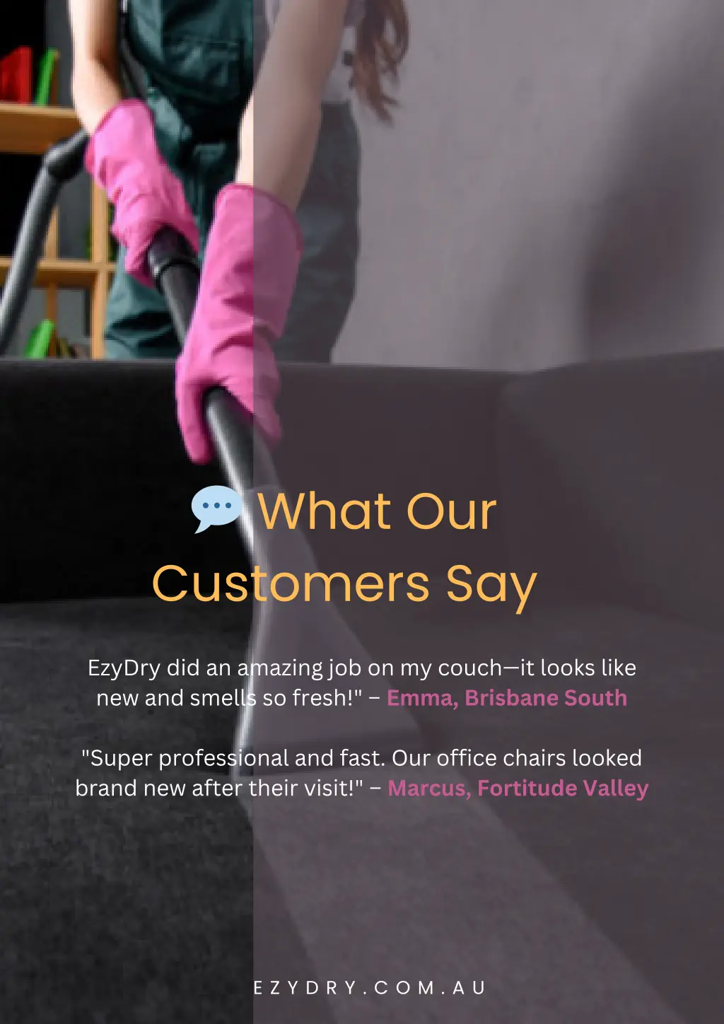 what our customers say