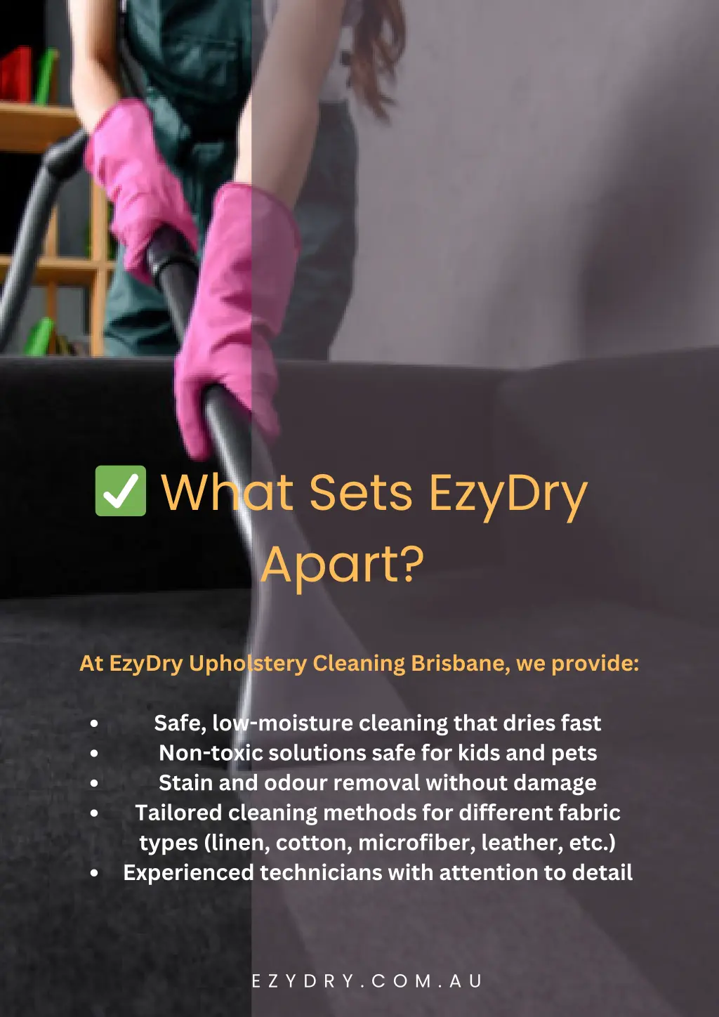 what sets ezydry apart