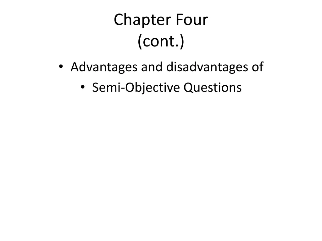 chapter four cont