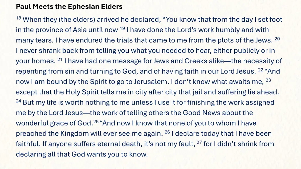 paul meets the ephesian elders