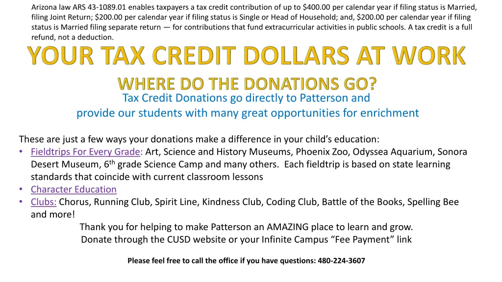 arizona law ars 43 1089 01 enables taxpayers