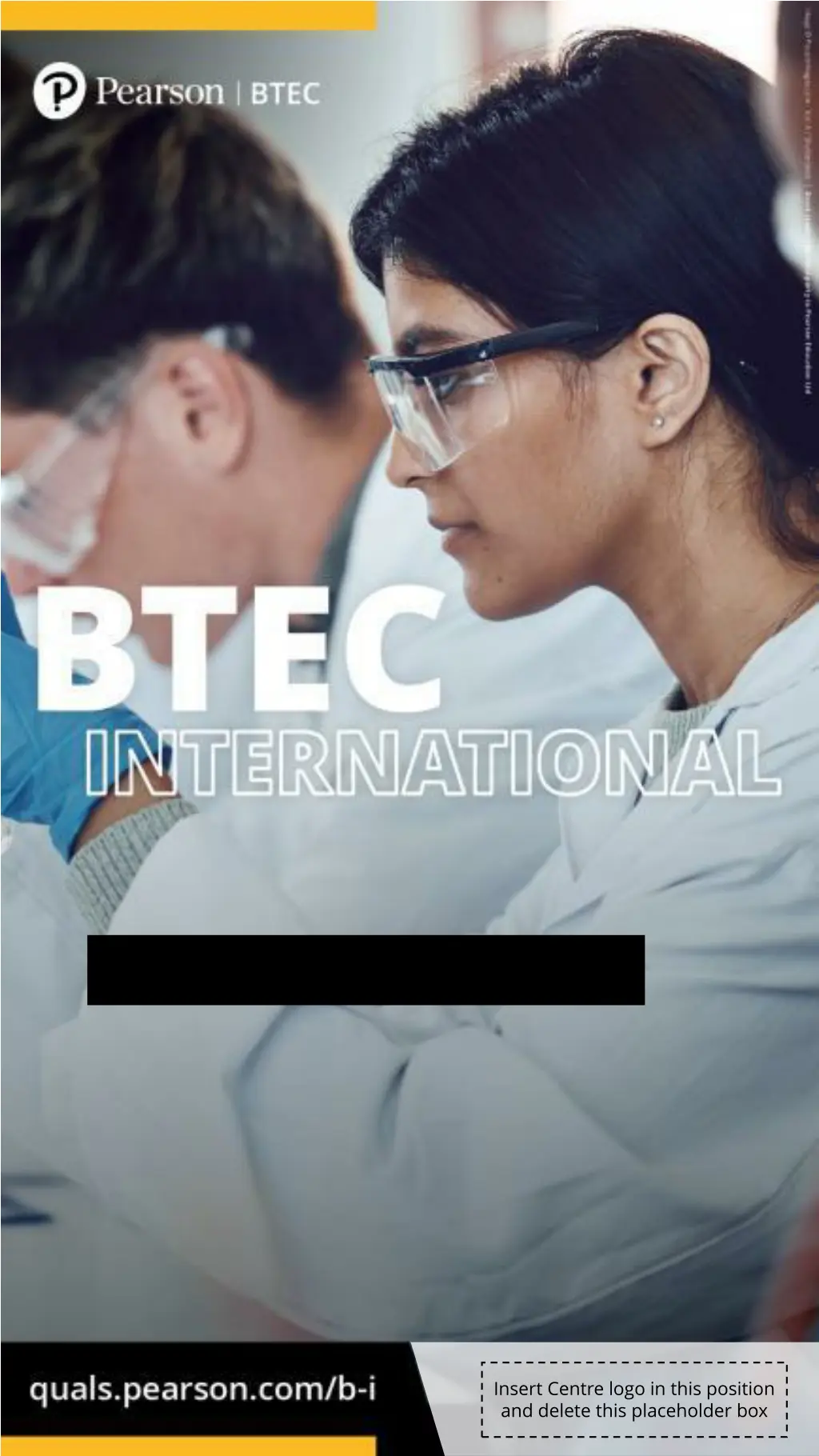 insert centre logo in this position and delete 8