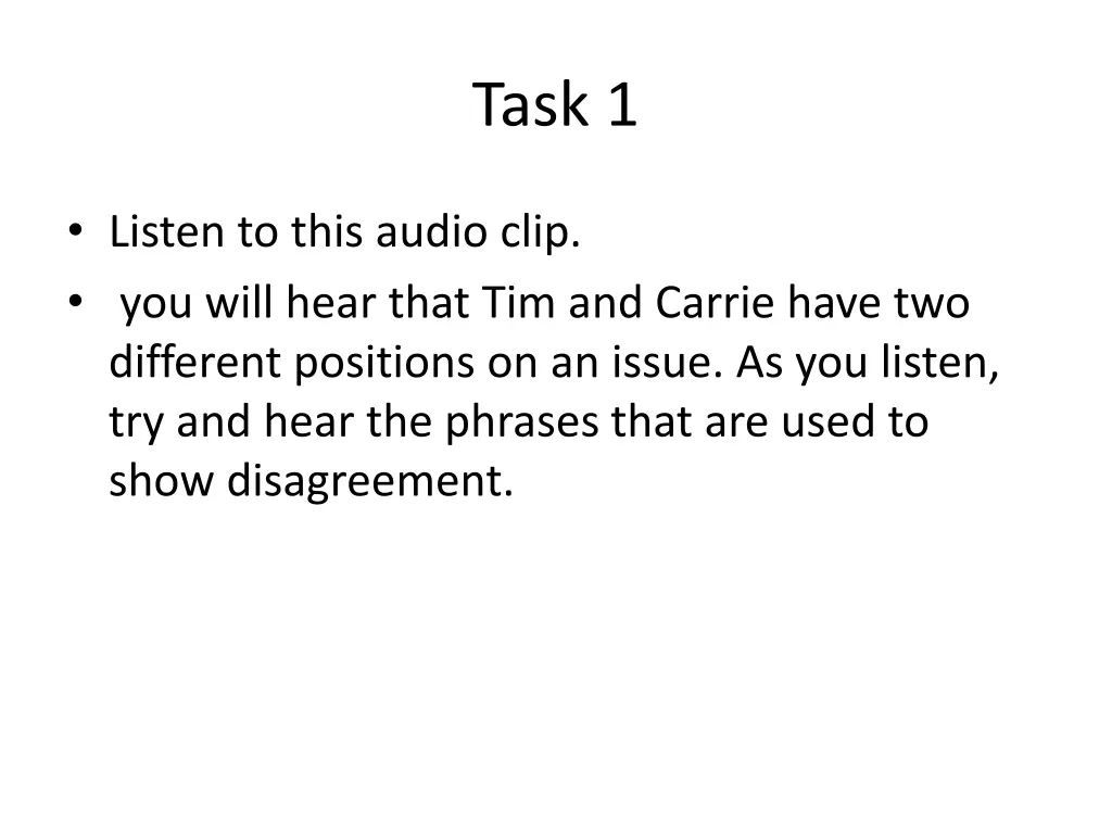 task 1