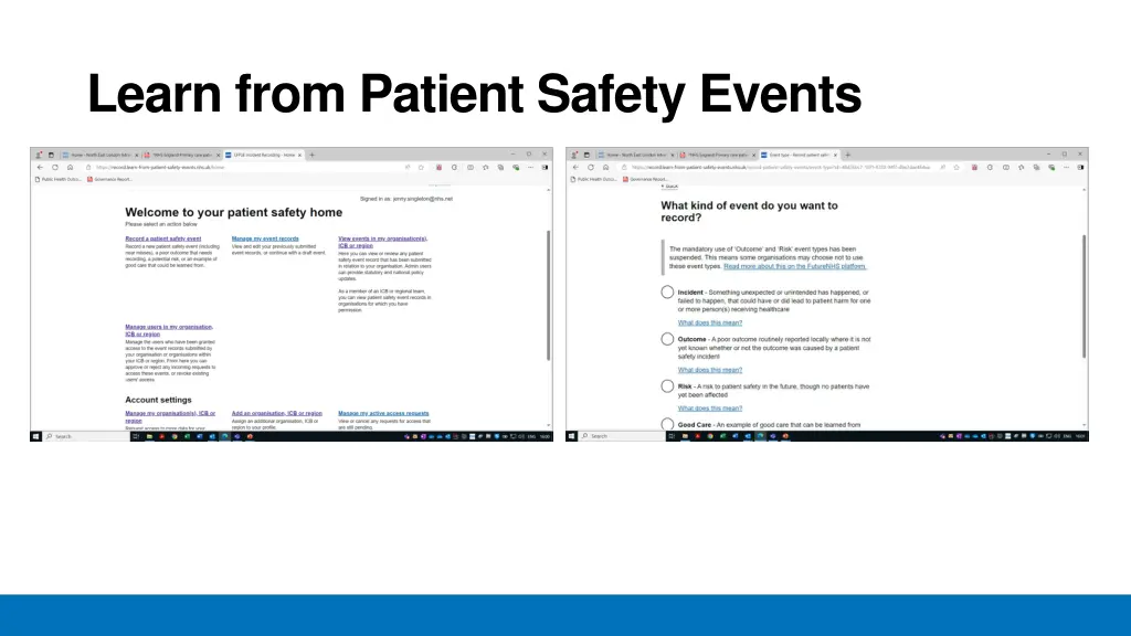learn from patient safety events 1