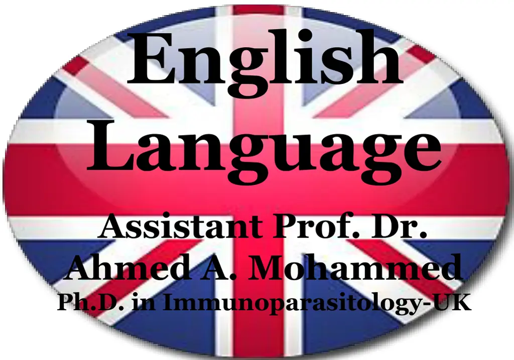 english language