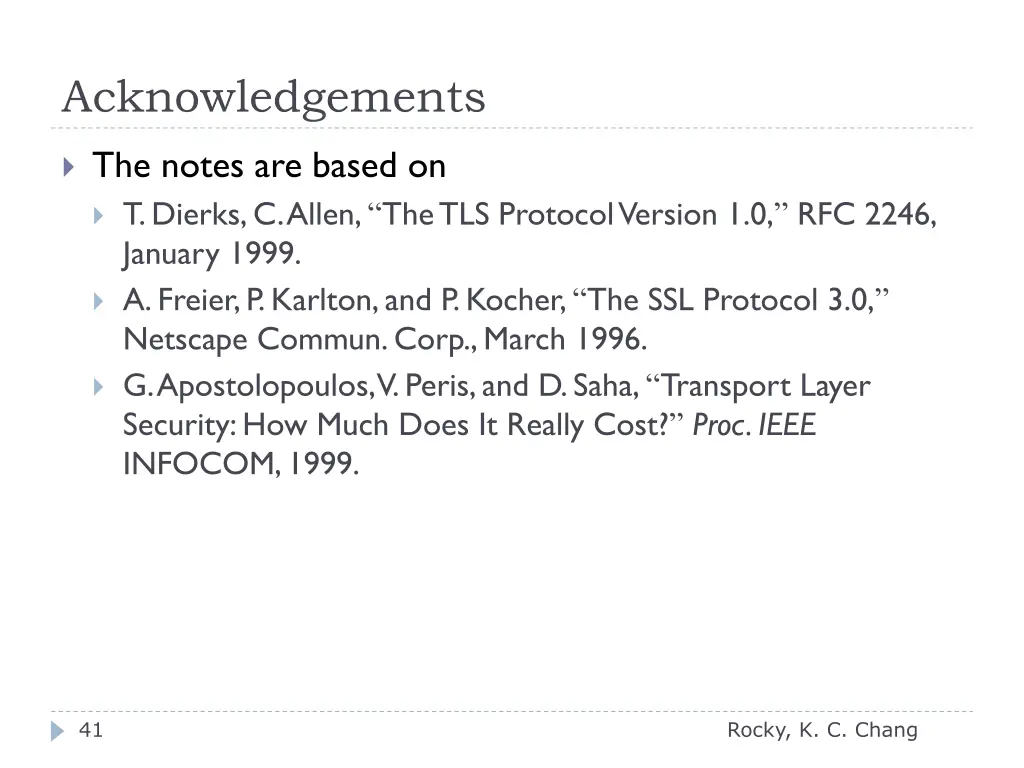 acknowledgements