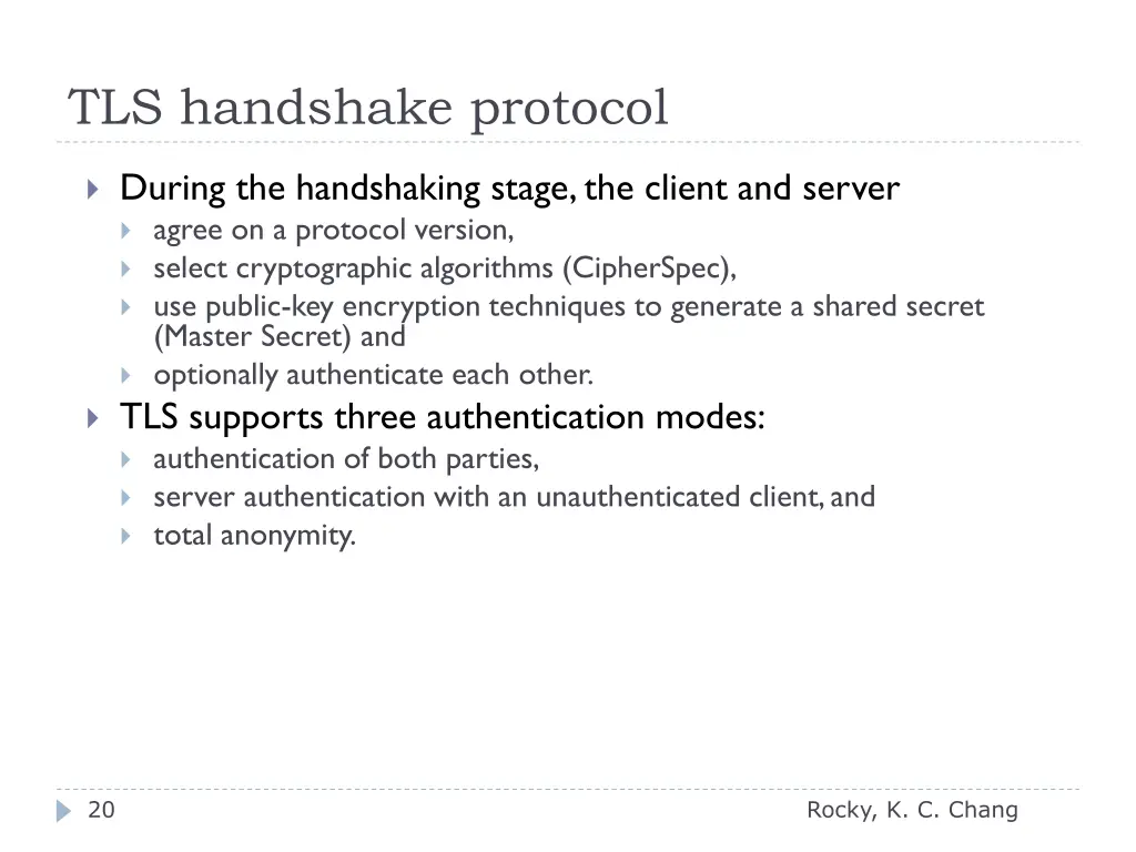 tls handshake protocol 1