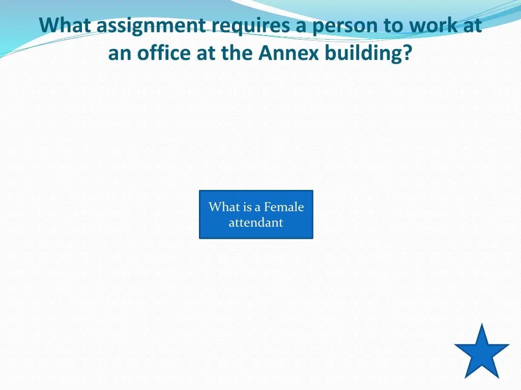 what assignment requires a person to work