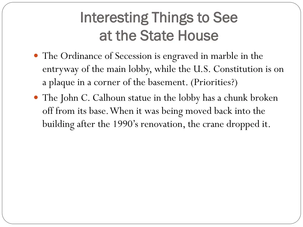 interesting things to see interesting things