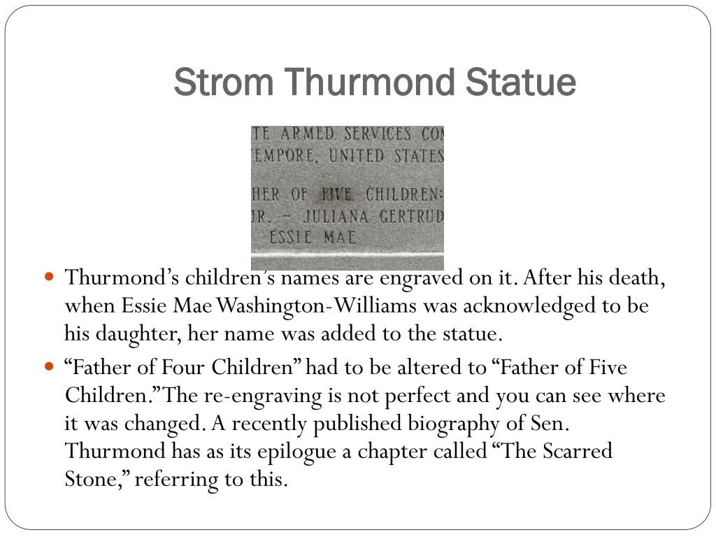 strom thurmond statue strom thurmond statue