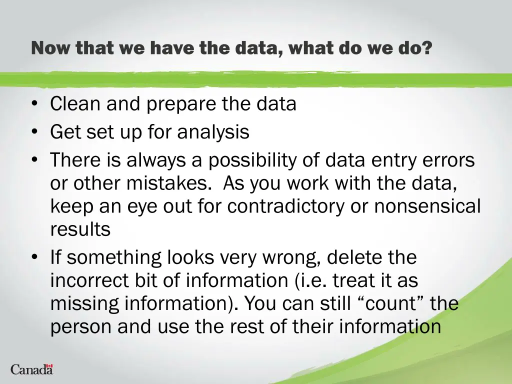 now that we have the data what do we do