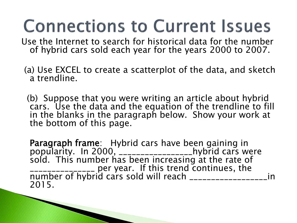 use the internet to search for historical data