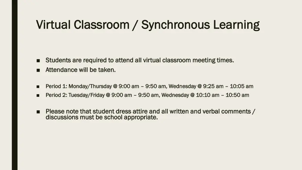 virtual classroom synchronous learning virtual