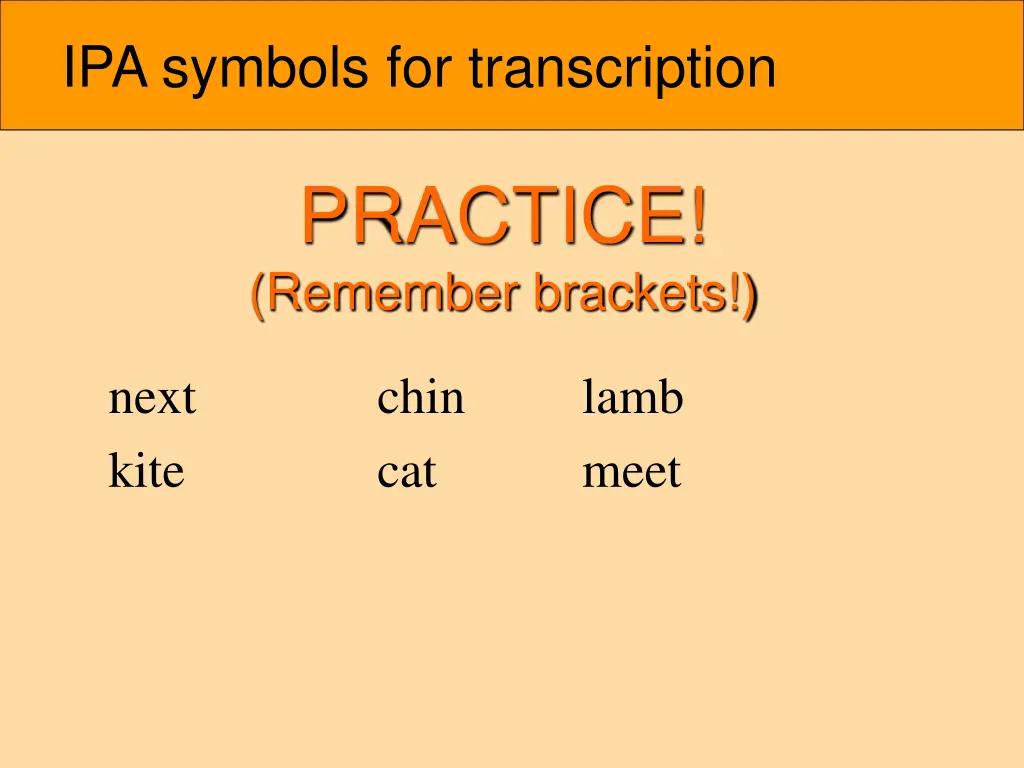 ipa symbols for transcription 3