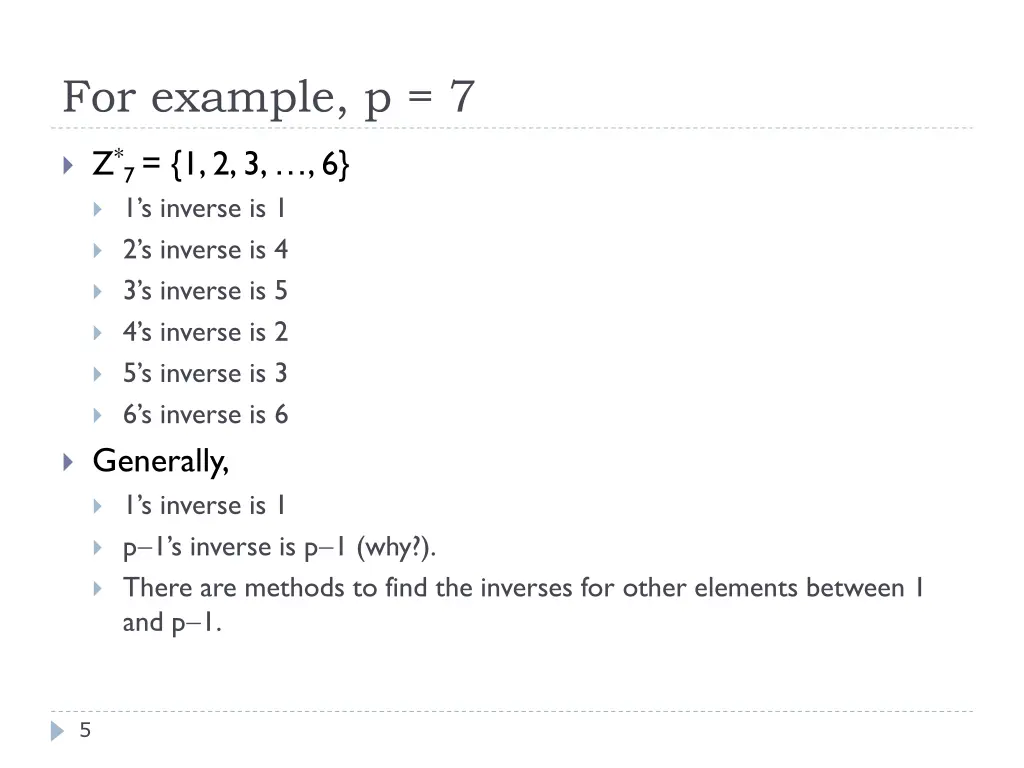 for example p 7