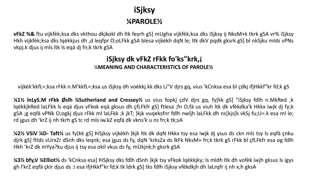 isjksy parole