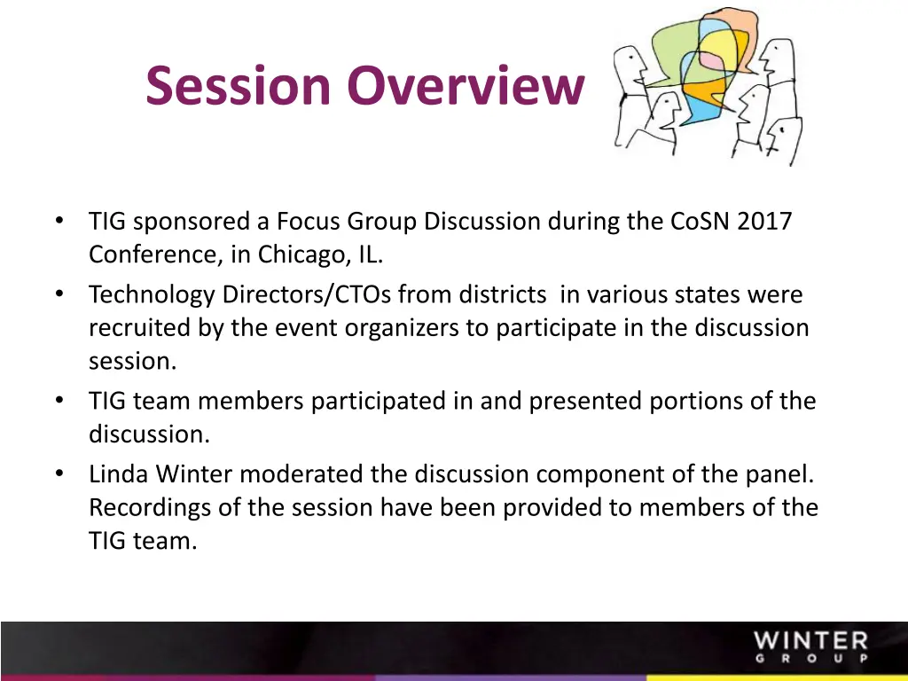 session overview