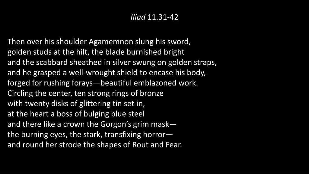 iliad 11 31 42