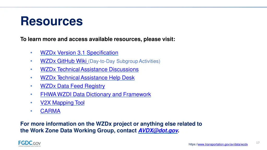 resources