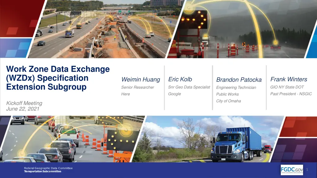 work zone data exchange wzdx specification