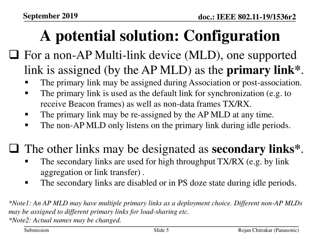 september 2019 a potential solution configuration