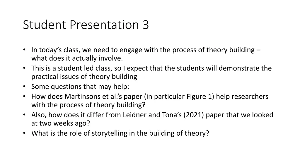 student presentation 3