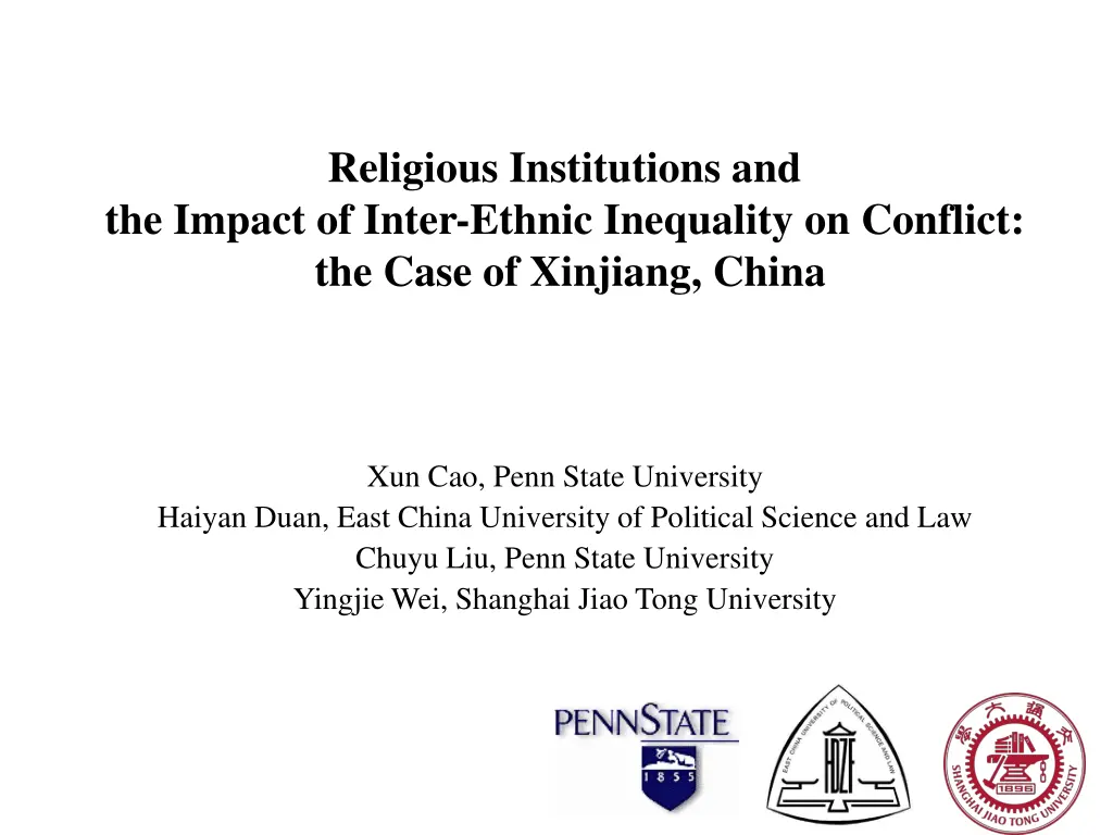 religious institutions and the impact of inter