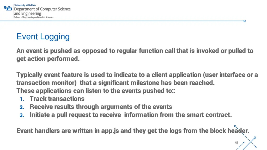 event logging