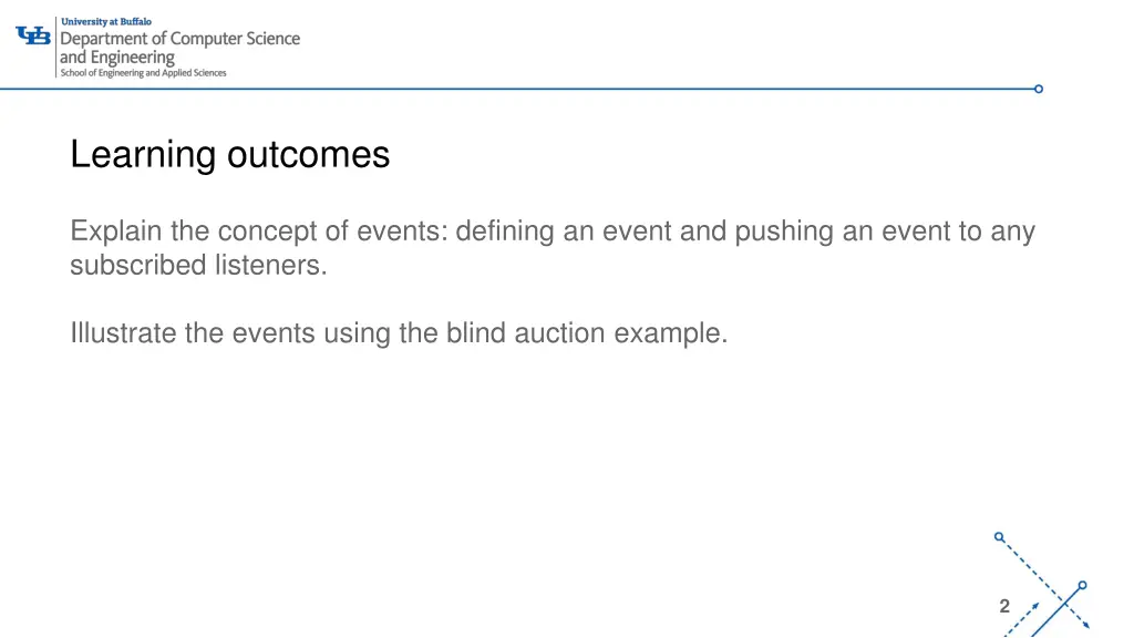 learning outcomes